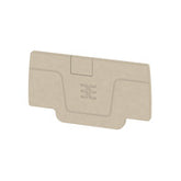 Weidmuller AEP 2C 2.5, End plate, 29.1 x 52.75 x 2.1mm